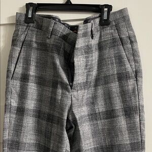 Murano Gray Plaid Men's Dress Pants